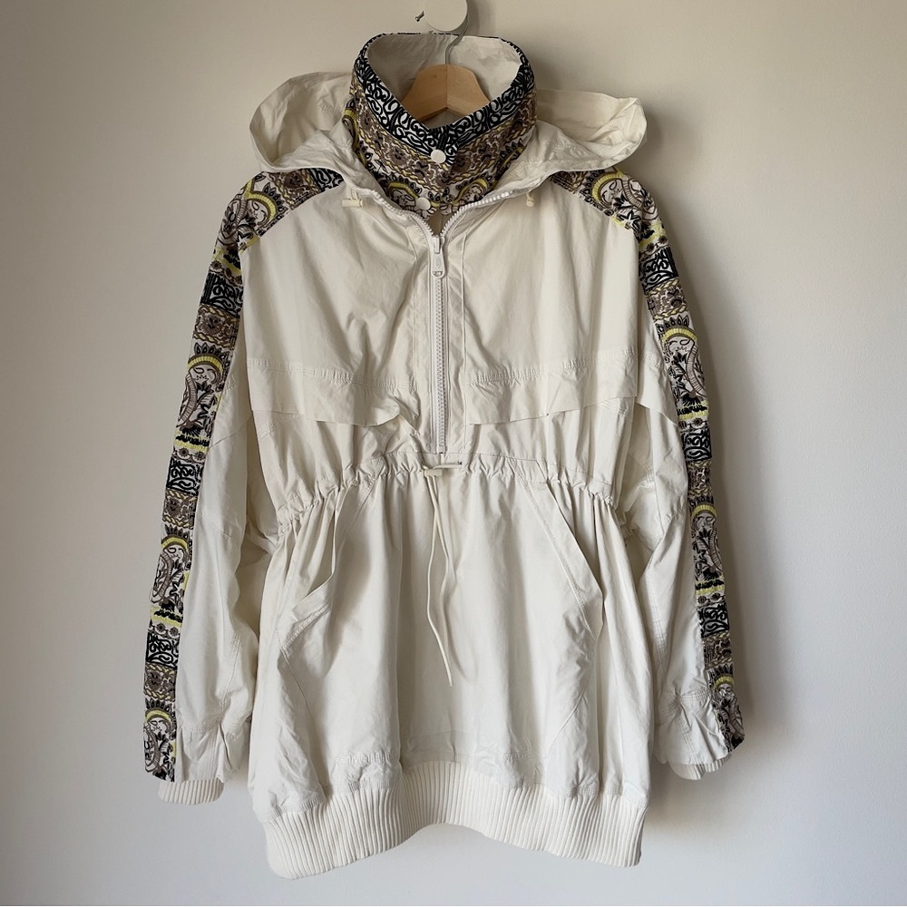 NEW Free People Movement She Fly Jacket In Ivory Combo - Picture 7 of 16